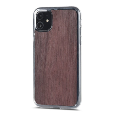 iPhone 11 Pro —  #WoodBack Explorer Clear Case