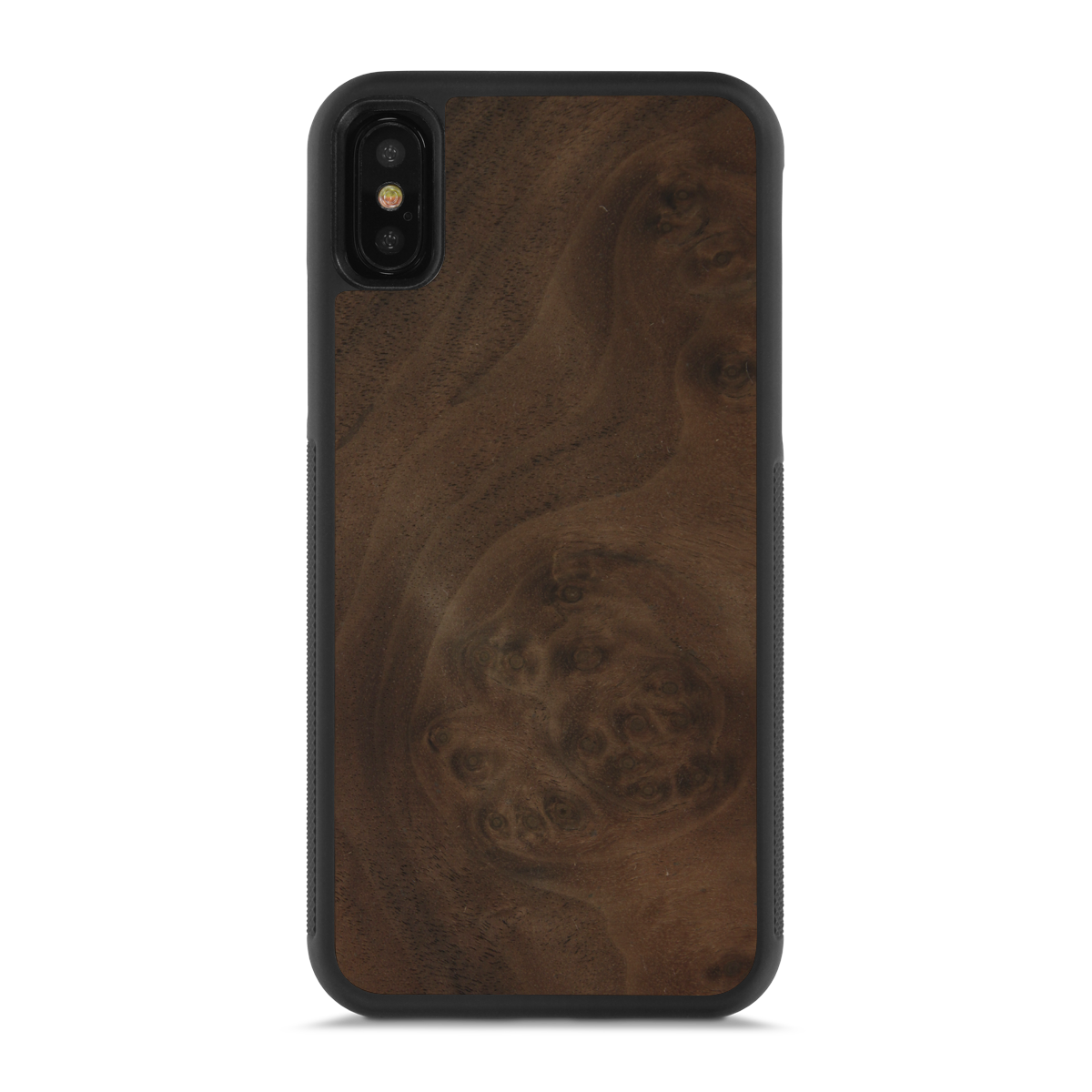 iPhone X —  #WoodBack Explorer Case