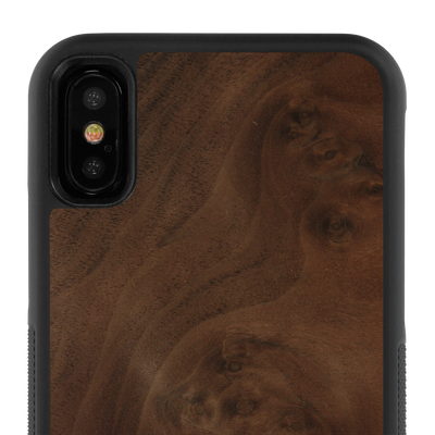 iPhone X —  #WoodBack Explorer Case