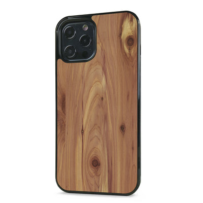 iPhone 12 Pro Max —  #WoodBack Explorer Black Case