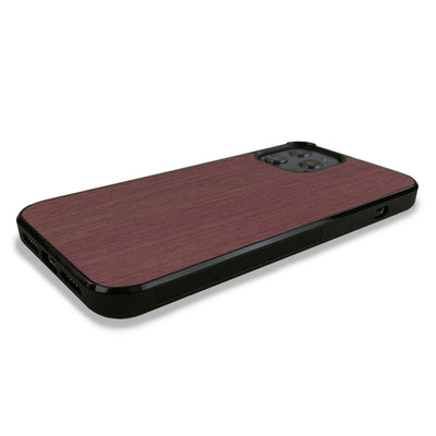 iPhone 12 Pro Max —  #WoodBack Explorer Black Case