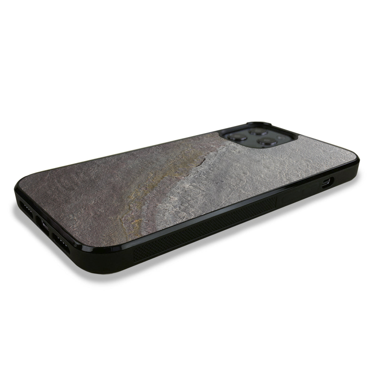 iPhone 12 Pro Max —  Stone Explorer Black Case