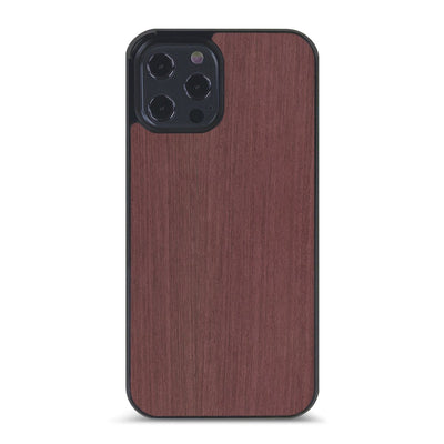 iPhone 14 Pro Max —  #WoodBack Explorer Black Case