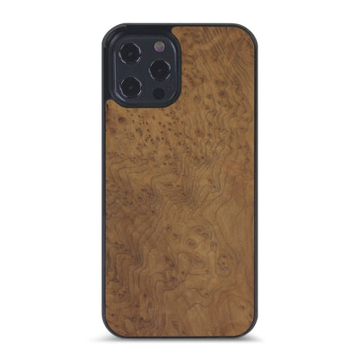 iPhone 13 Pro Max — #WoodBack Explorer Black Case