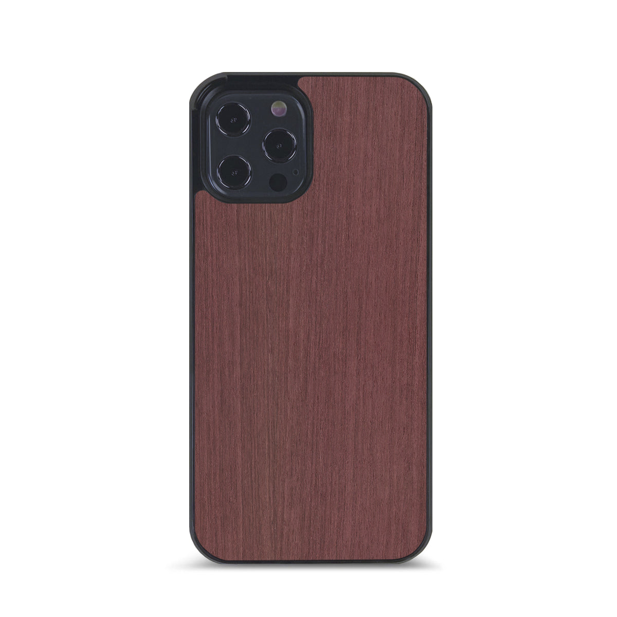 iPhone 12 Pro —  #WoodBack Explorer Black Case