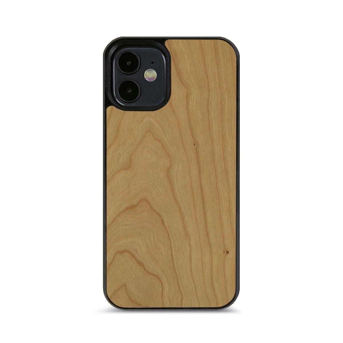 iPhone 14 Plus —  #WoodBack Explorer Black Case