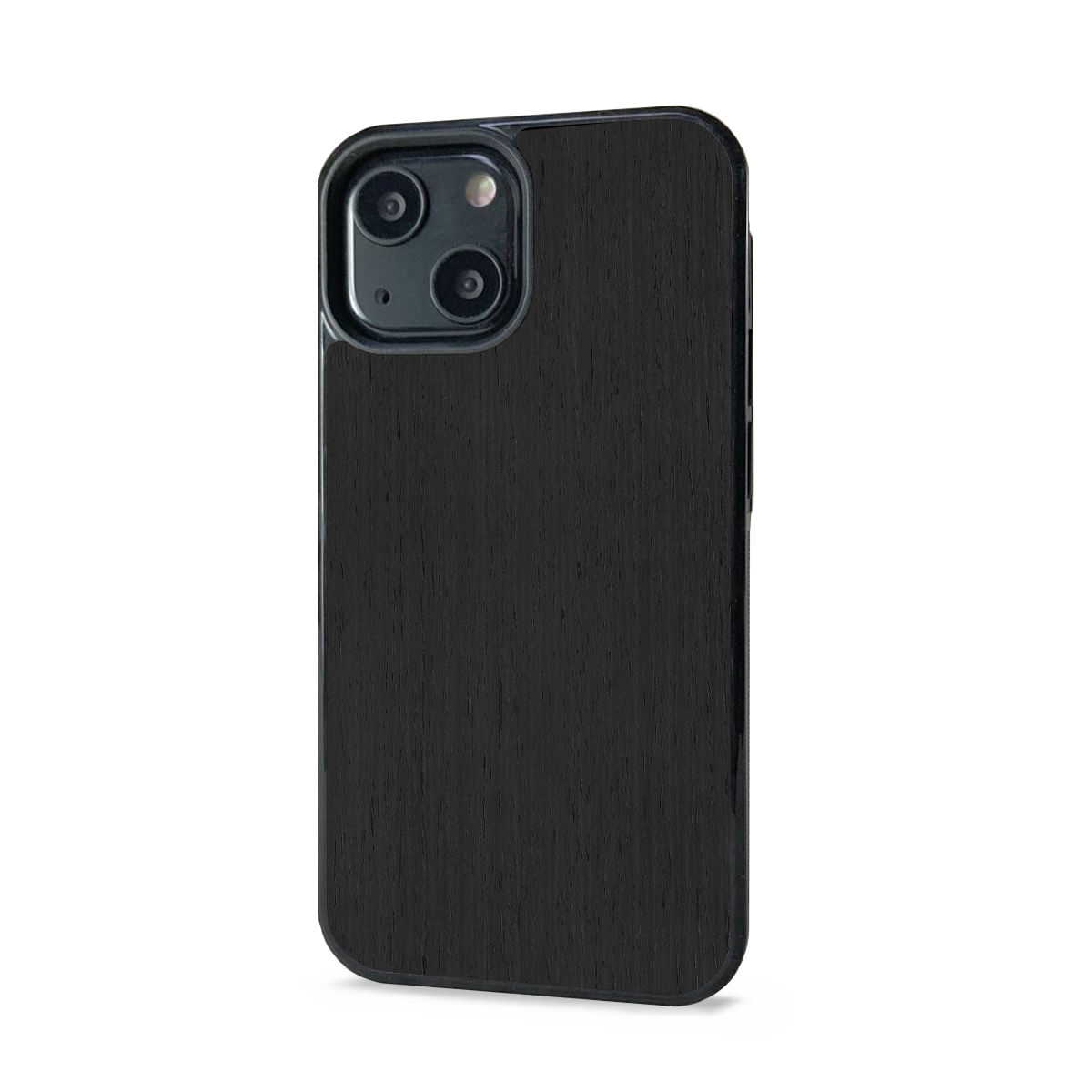 iPhone 13 —  #WoodBack Explorer Black Case