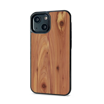 iPhone 13 —  #WoodBack Explorer Black Case