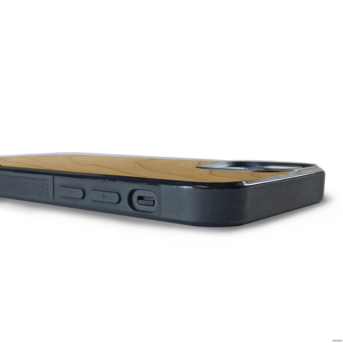 iPhone 13 —  #WoodBack Explorer Black Case