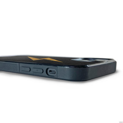 iPhone 14 Plus —  #WoodBack Explorer Black Case