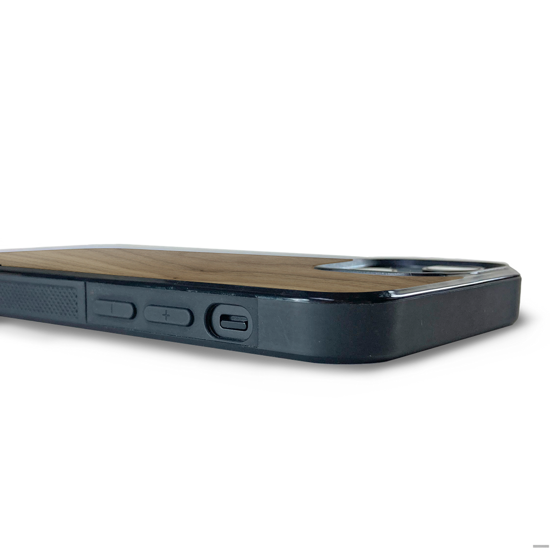 Walnut Wood iPhone 13 Mini Explorer Case - Wooden Cases - Cover-Up