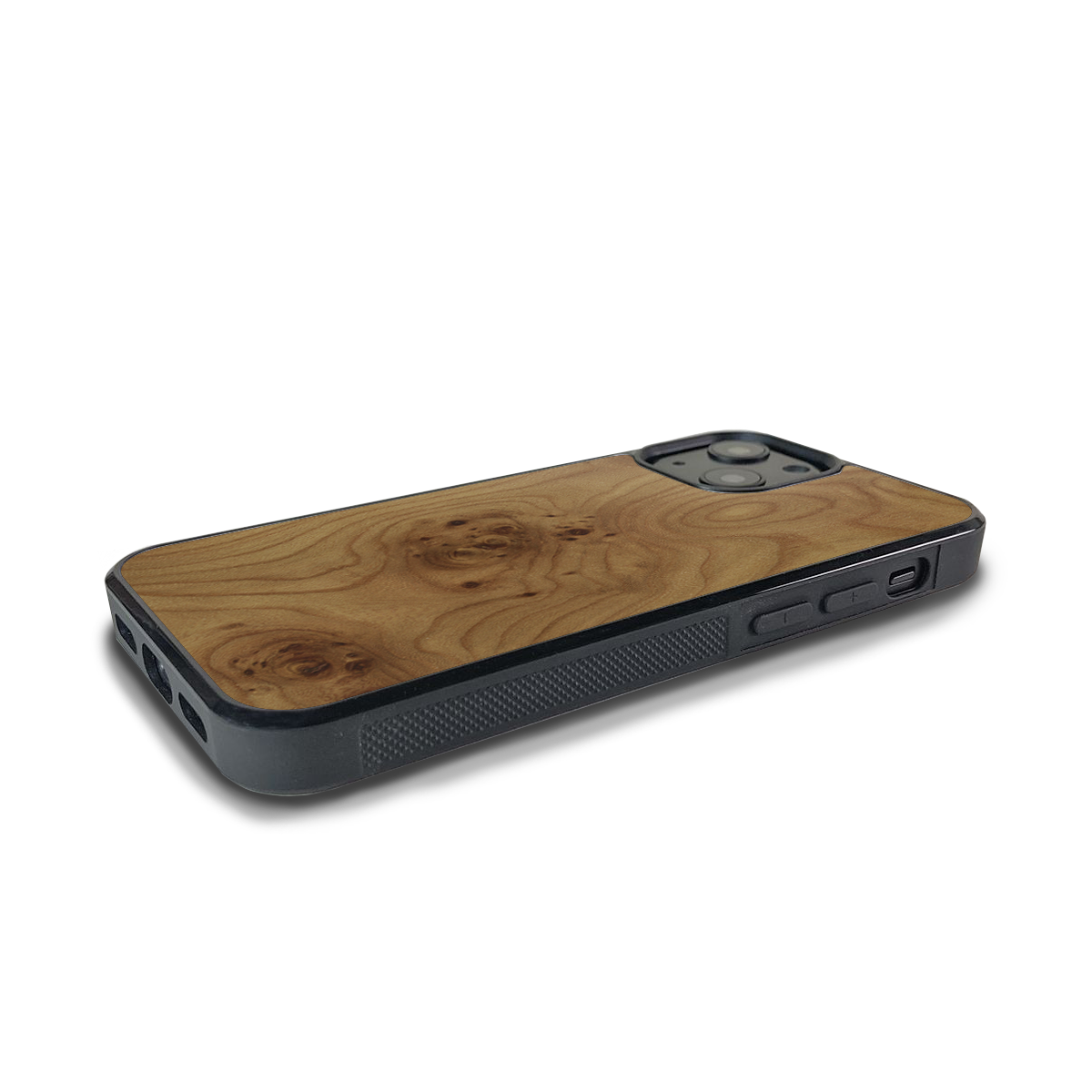 iPhone 15 —  #WoodBack Explorer Case