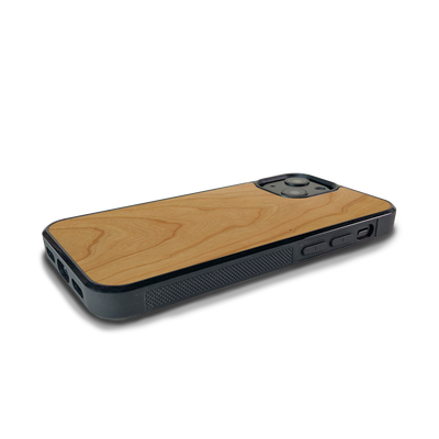 iPhone 13 —  #WoodBack Explorer Black Case