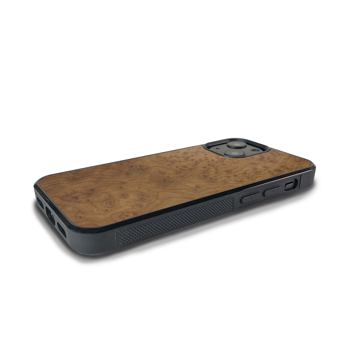 iPhone 15 Plus — #WoodBack Explorer Case