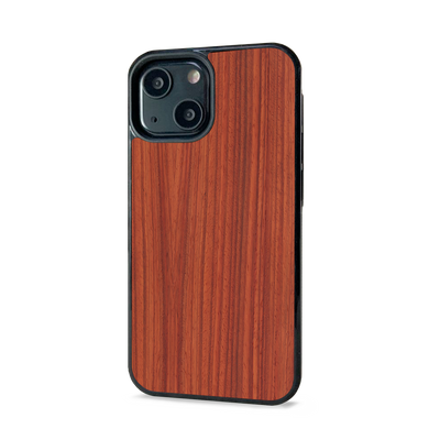 iPhone 13 —  #WoodBack Explorer Black Case