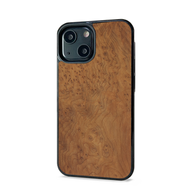 iPhone 13 Mini — #WoodBack Explorer Black Case