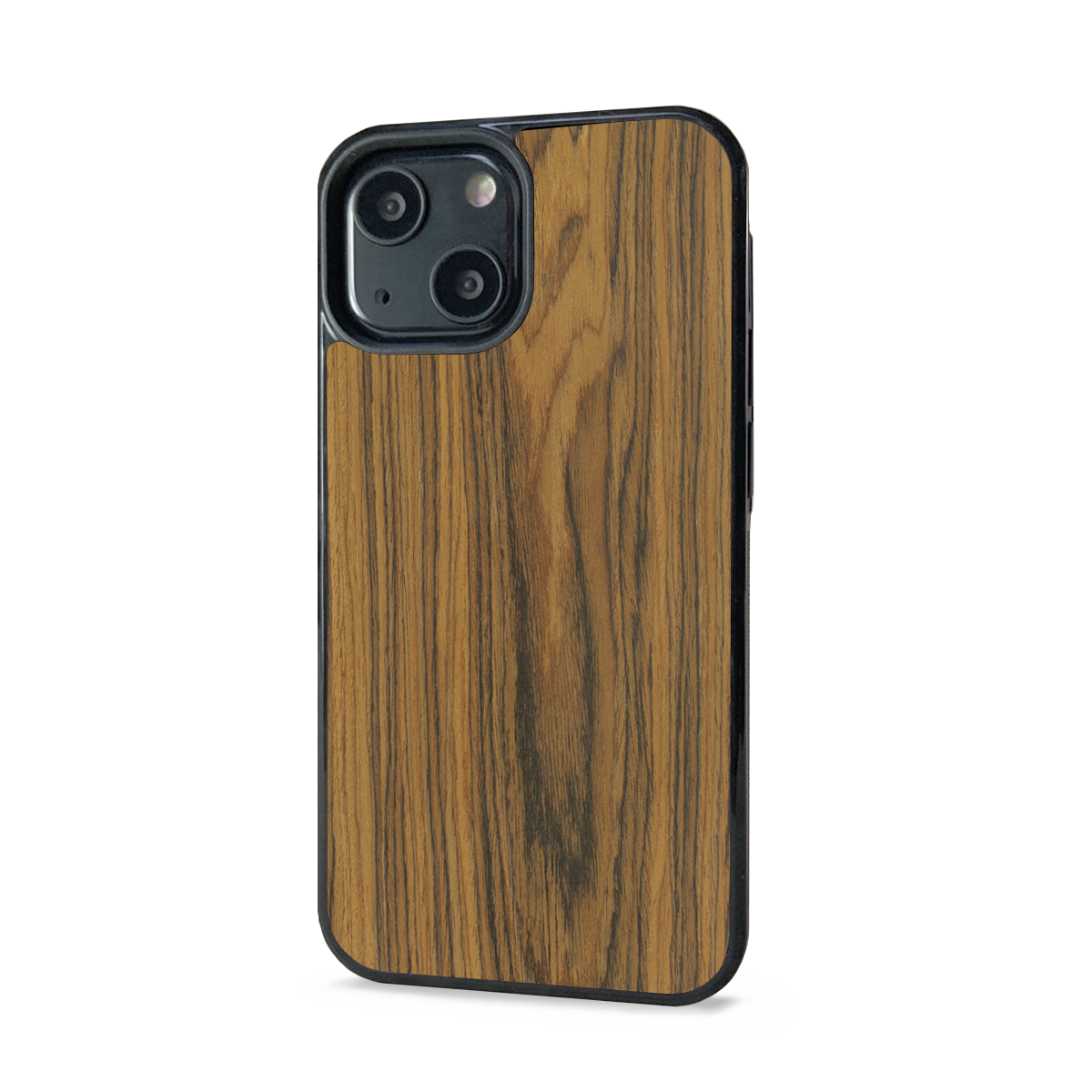 iPhone 14 — #WoodBack Explorer Black Case