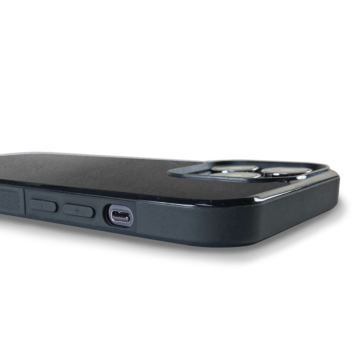 iPhone 13 Pro Max —  Stone Explorer Black Case