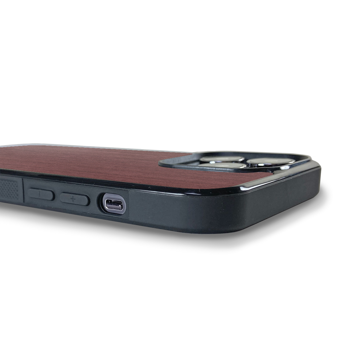 iPhone 15 Pro Max —  #WoodBack Explorer Case