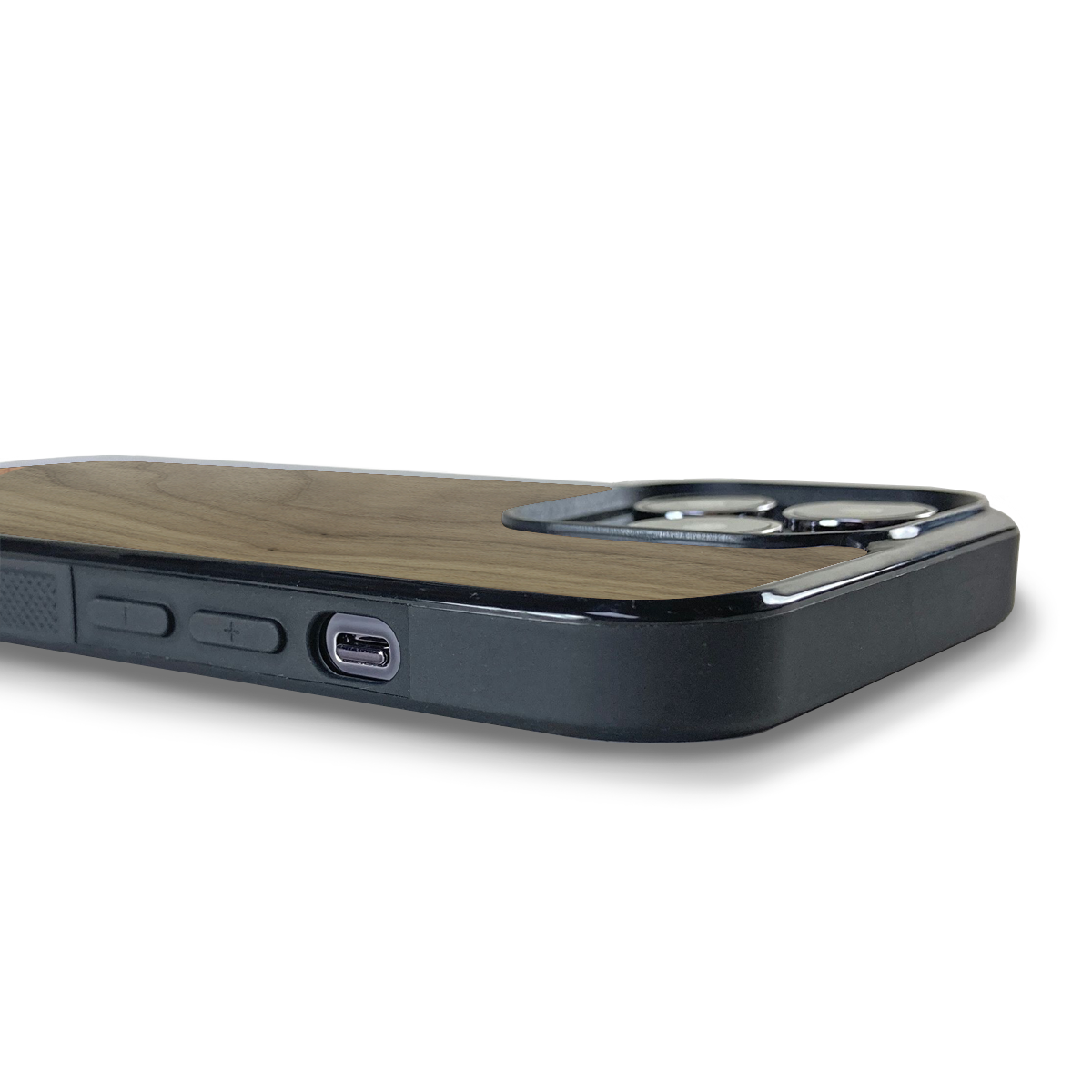 iPhone 15 Pro Max —  #WoodBack Explorer Case