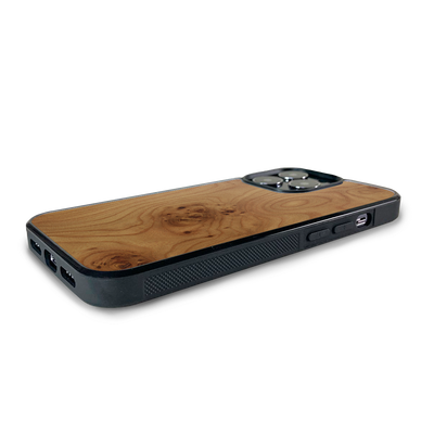 iPhone 15 Pro Max —  #WoodBack Explorer Case