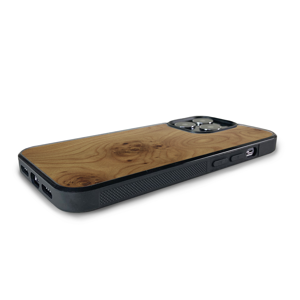 iPhone 15 Pro —  #WoodBack Explorer Case