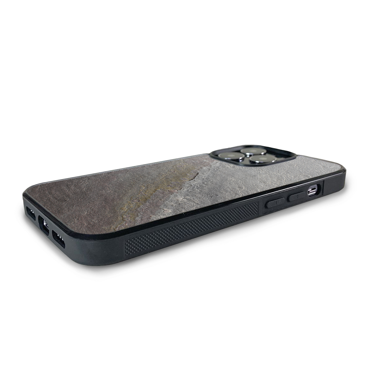 iPhone 14 Pro —  Stone Explorer Black Case