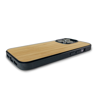 iPhone 15 Pro Max —  #WoodBack Explorer Case