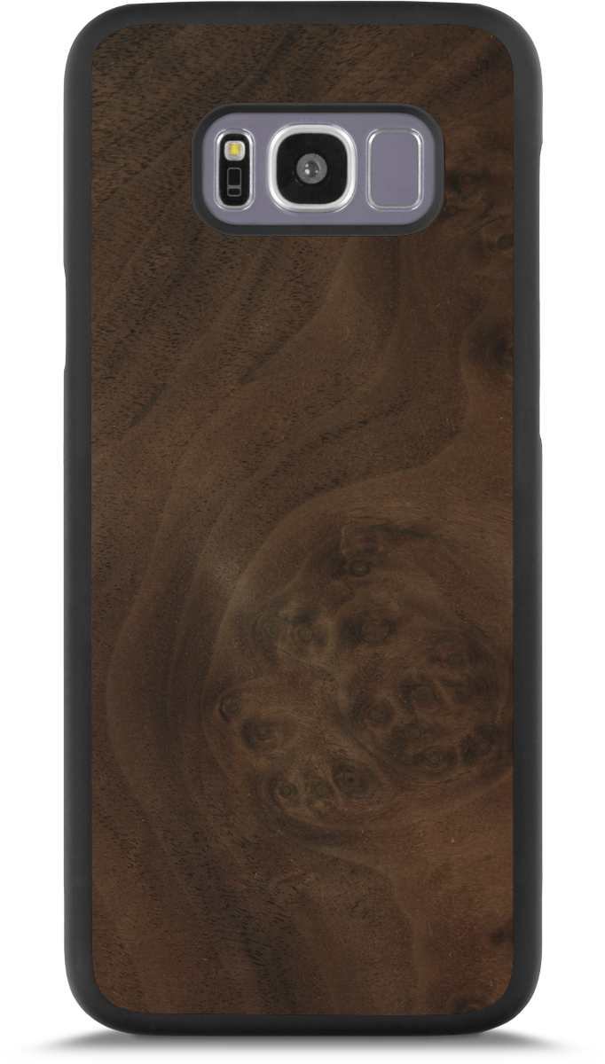 Samsung Galaxy S8 Plus — #WoodBack Snap Case