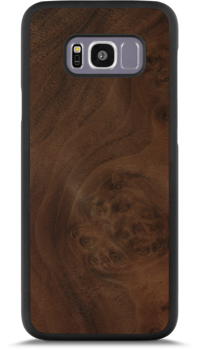 Samsung Galaxy S8 Plus — #WoodBack Snap Case