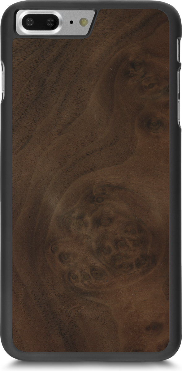 iPhone 8 Plus —  #WoodBack Snap Case