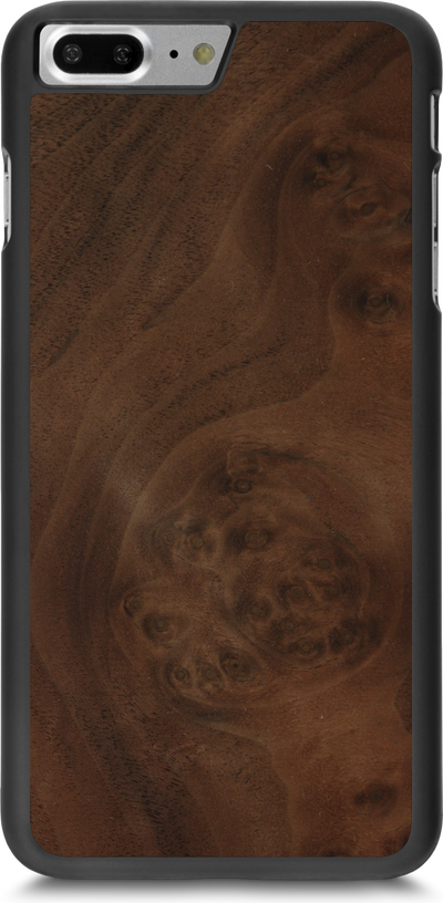 iPhone 8 Plus —  #WoodBack Snap Case