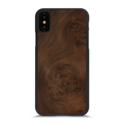 iPhone XS —  #WoodBack Snap Case