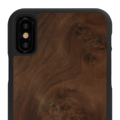 iPhone X —  #WoodBack Snap Case