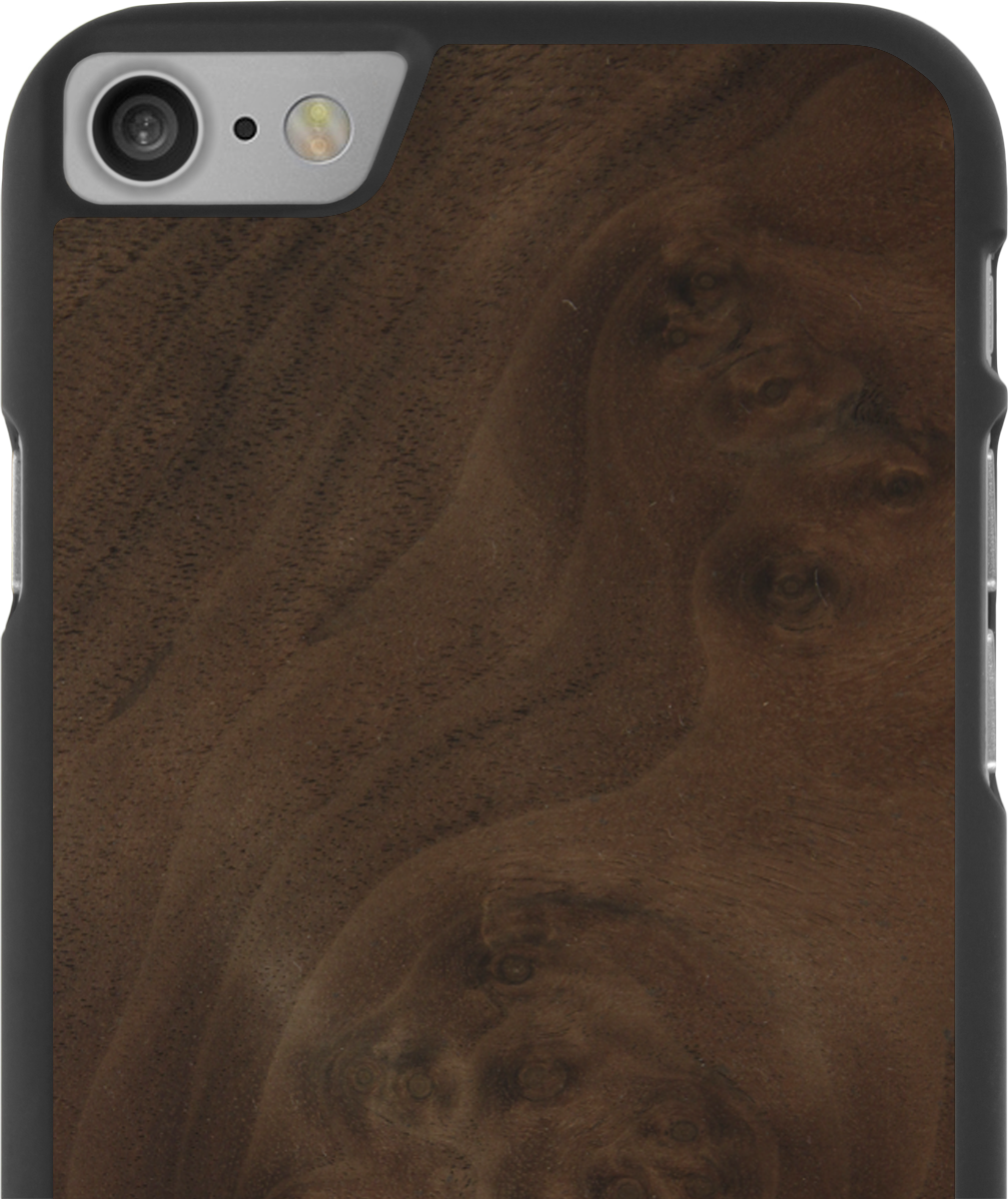 iPhone SE (2020 / 2022) —  #WoodBack Snap Case