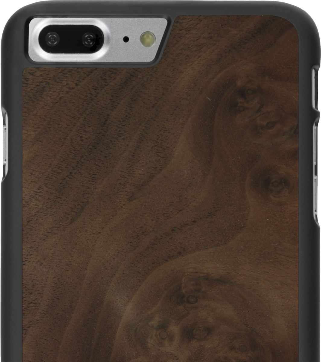 iPhone 7 Plus —  #WoodBack Snap Case