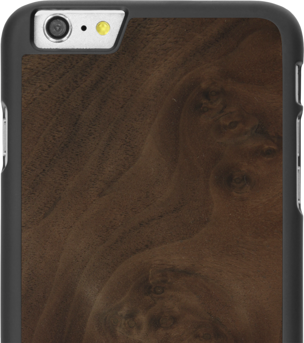 iPhone 6/6s Plus — #WoodBack Snap Case