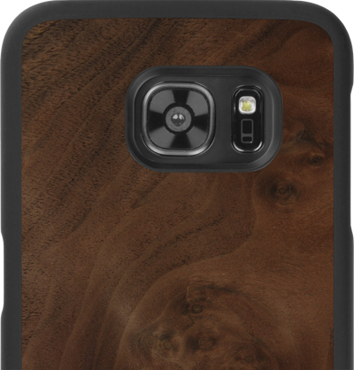 Samsung Galaxy S7 Edge — #WoodBack Snap Case