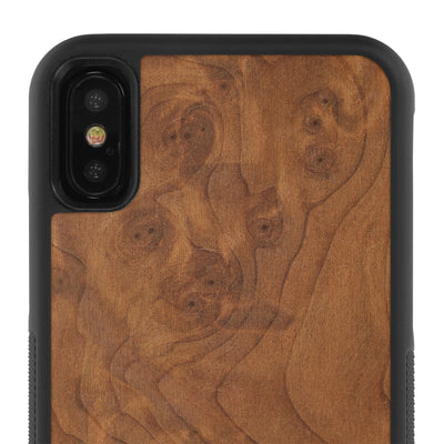 iPhone X — #WoodBack Explorer Case