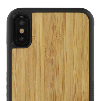 iPhone X —  #WoodBack Explorer Case