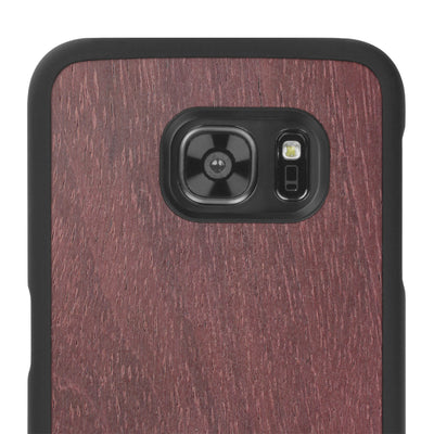 Samsung Galaxy S7 Edge — #WoodBack Snap Case