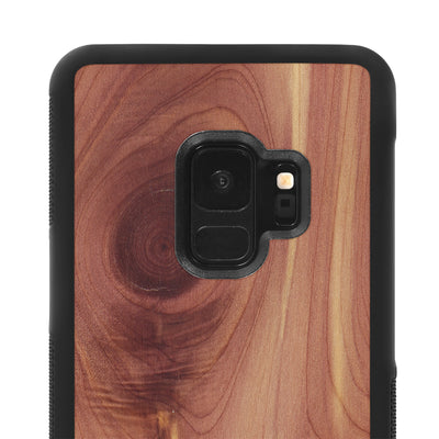 Samsung Galaxy S9 —  #WoodBack Explorer Case