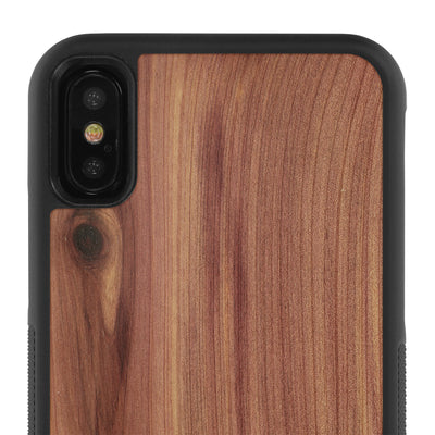 iPhone X —  #WoodBack Explorer Case