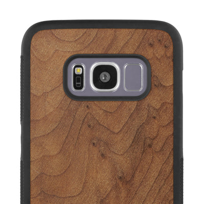 Samsung Galaxy S8 Plus — #WoodBack Explorer Case