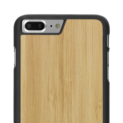 iPhone 8 Plus —  #WoodBack Snap Case