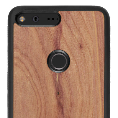 Google Pixel XL —  #WoodBack Explorer Case