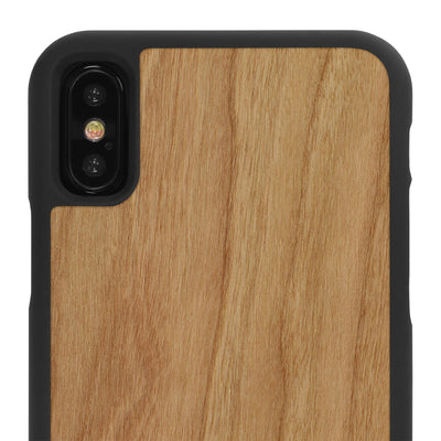 iPhone X —  #WoodBack Snap Case