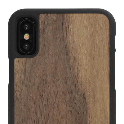 iPhone XS —  #WoodBack Snap Case