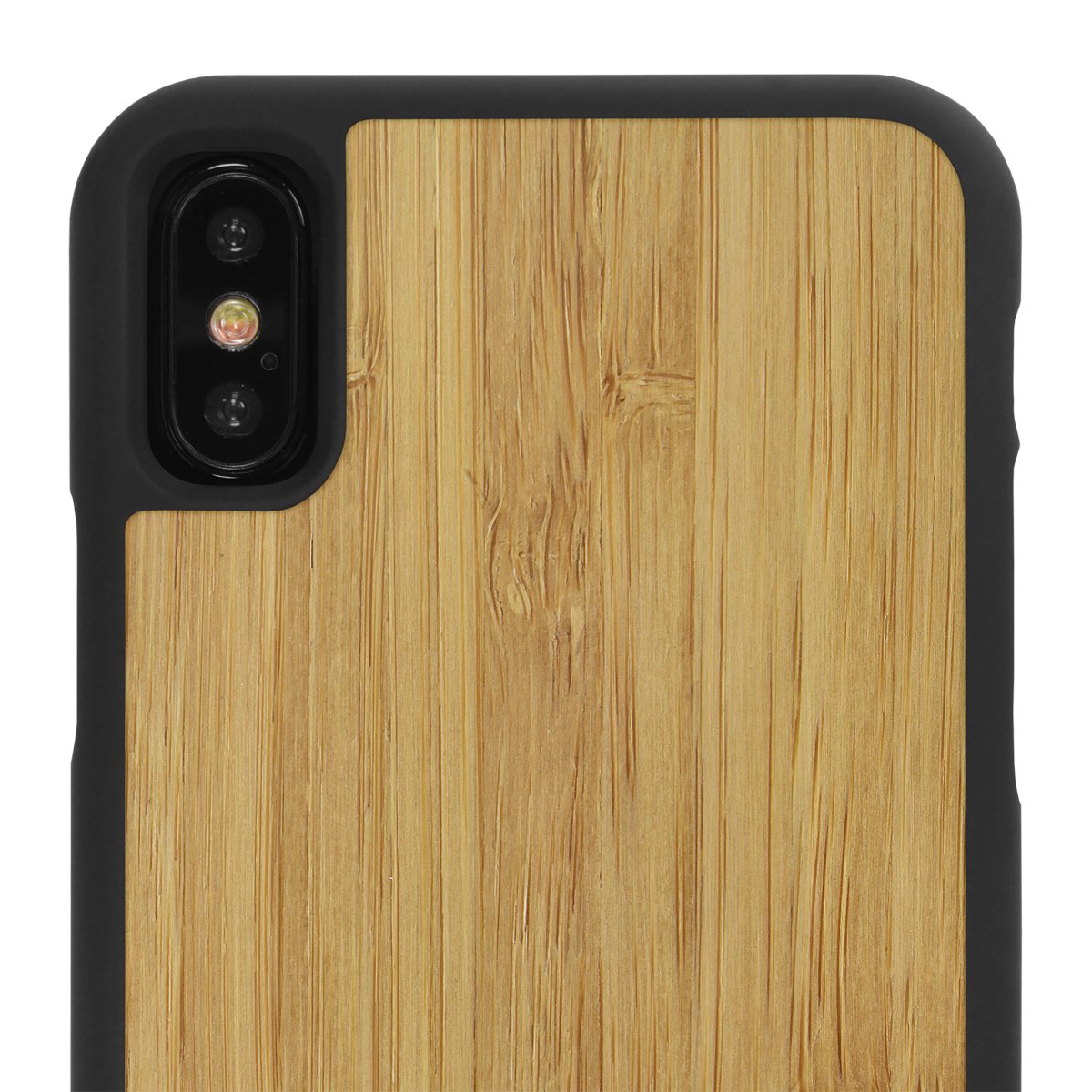 iPhone XS —  #WoodBack Snap Case