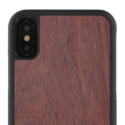 iPhone X —  #WoodBack Explorer Case